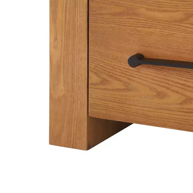 Cassettiera moderna da 63" a 4 cassetti, mobile contenitore per camera da letto