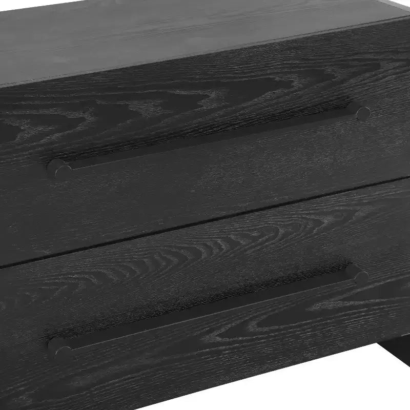 Cassettiera moderna da 63" a 4 cassetti, mobile contenitore per camera da letto