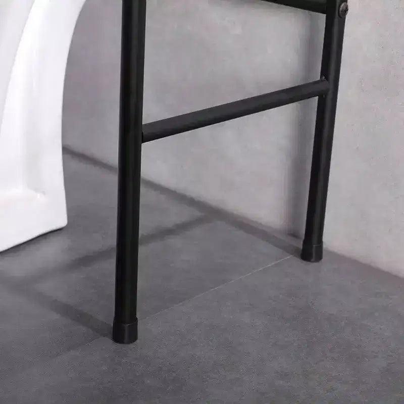 3 - Ripiani mensola organizer in filo per unità indipendente sopra il WC, salvaspazio da bagno, include 4 - Ganci Nero
